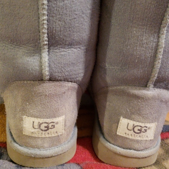 Authentic UGG Blue Tall Boots sz 6 - Picture 4 of 8
